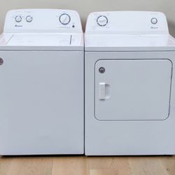 AMANA....WASHER      AND DRYER ....   SET WASHING MACHINE GAS DRYER LIKE NEW 