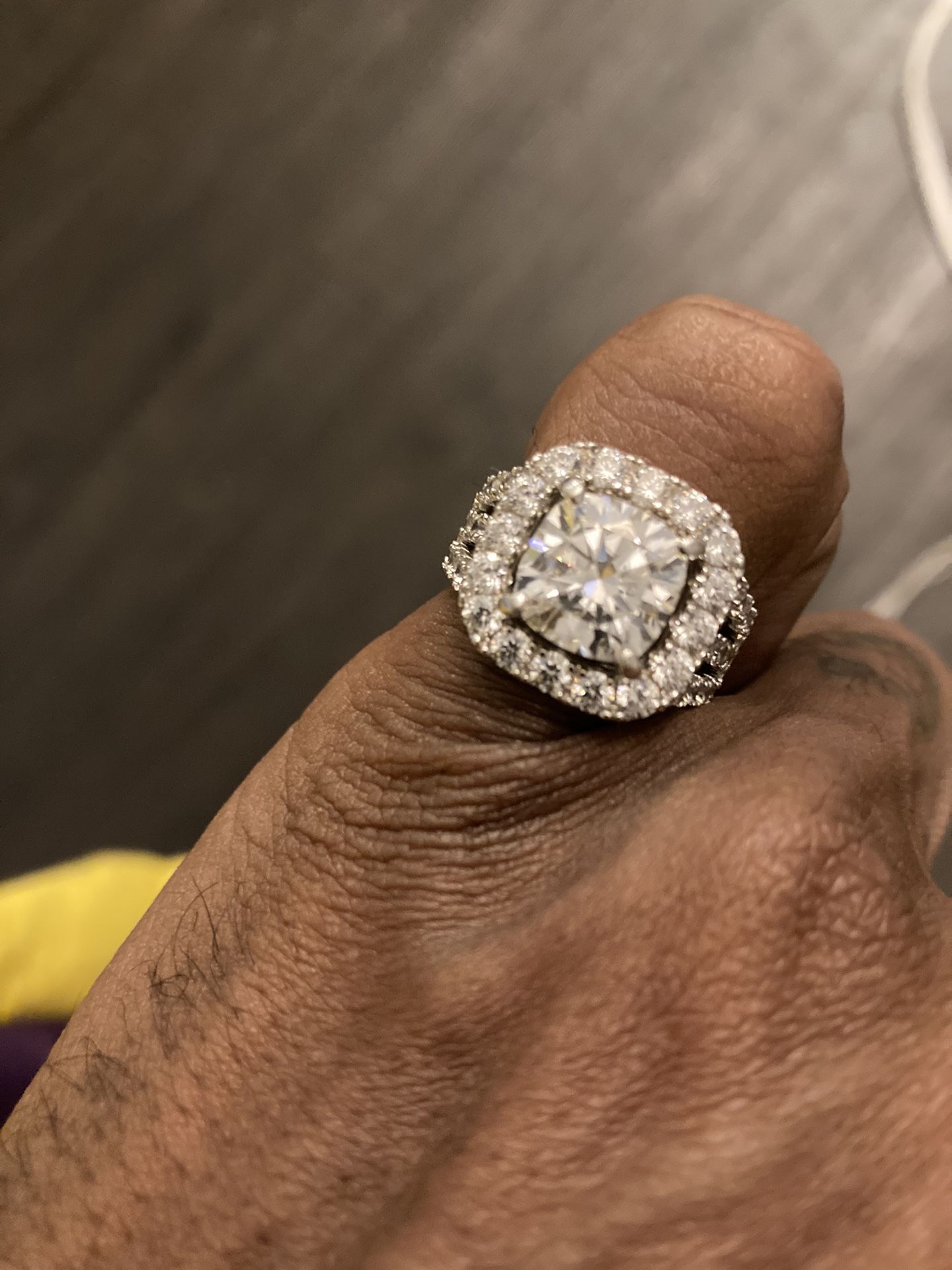 Moissanite Ring