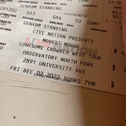 Modest Mouse Tickets