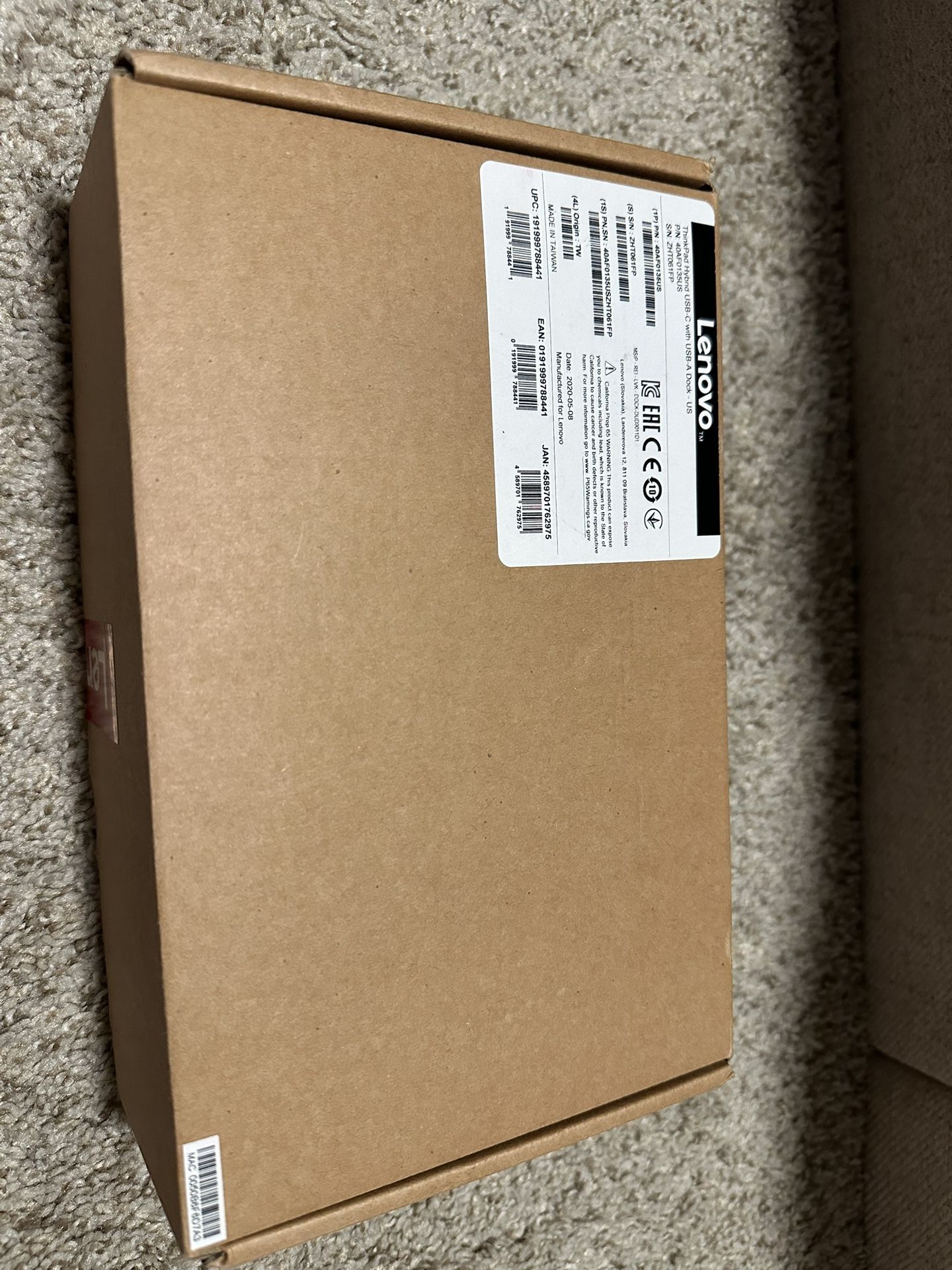 ThinkPad Hybrid USB-C with USB-A dock