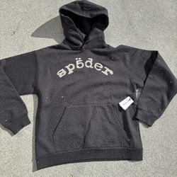 VVS Diamond Rhinestone sp5der Spider Hoodie