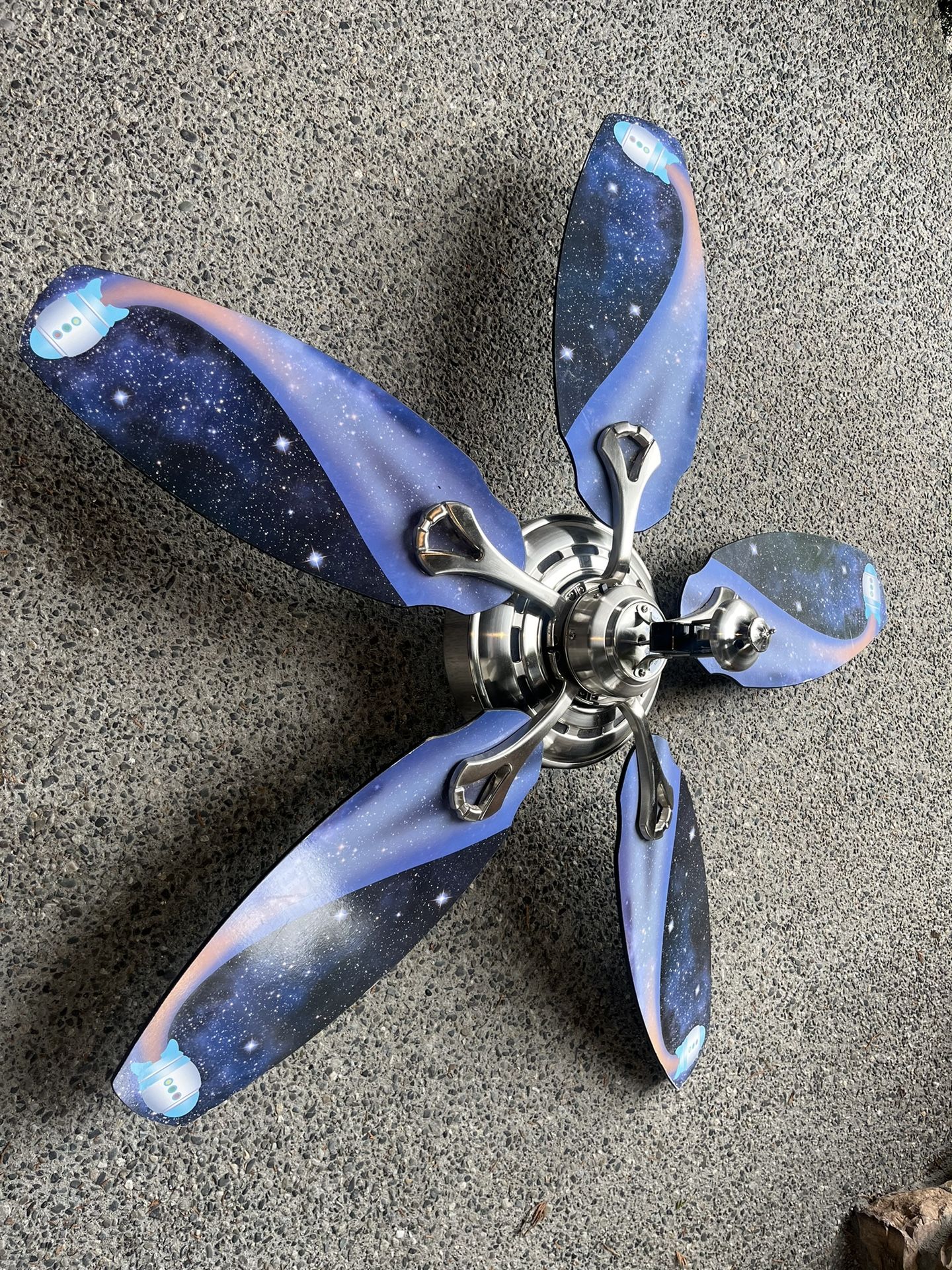 Outer Space Themed Ceiling Fan