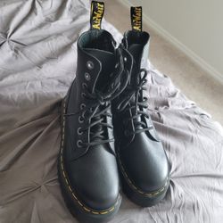 Doc Martens-Jadon III Boot Pisa Leather Platforms size 6US