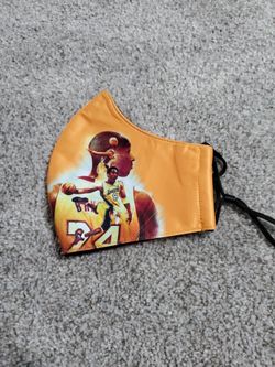 Limited Edition Kobe Tribute LA Lakers Face Mask
