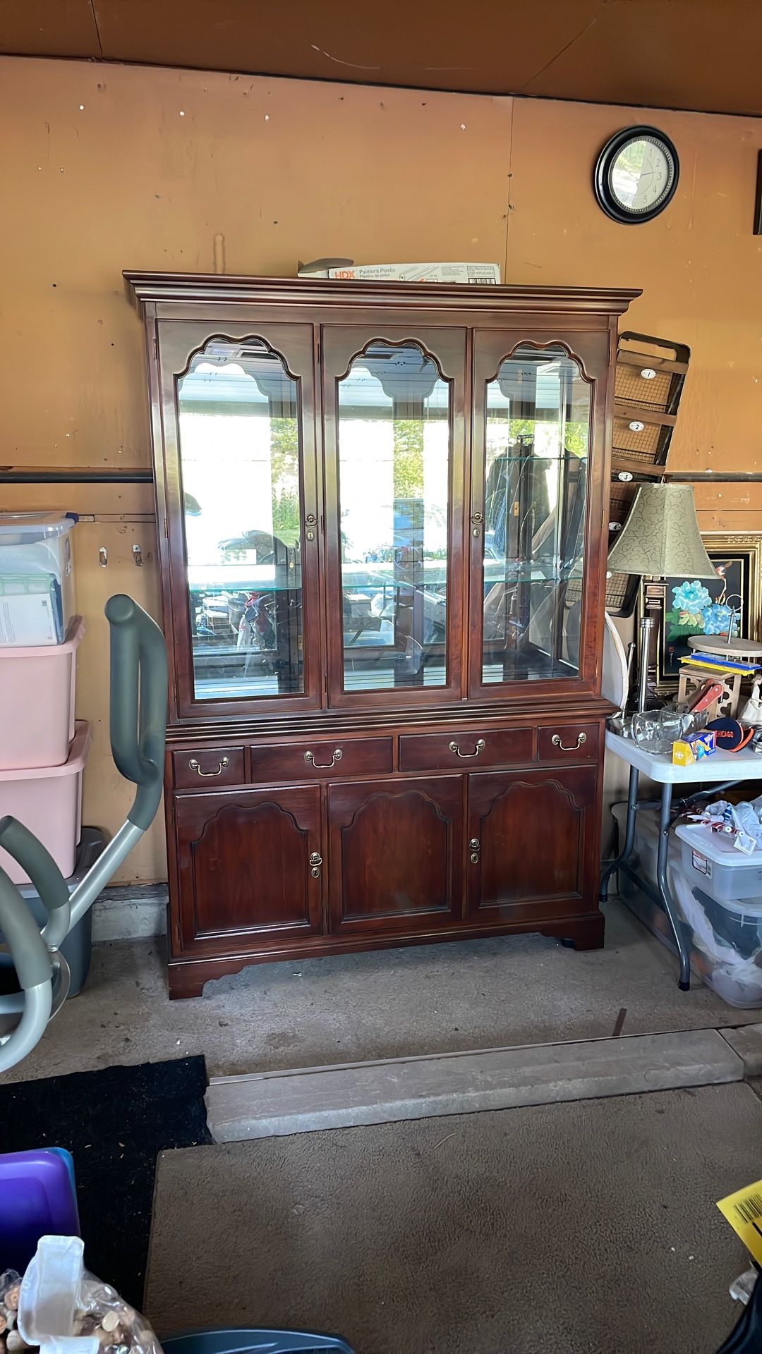 Large China Display Cabinet