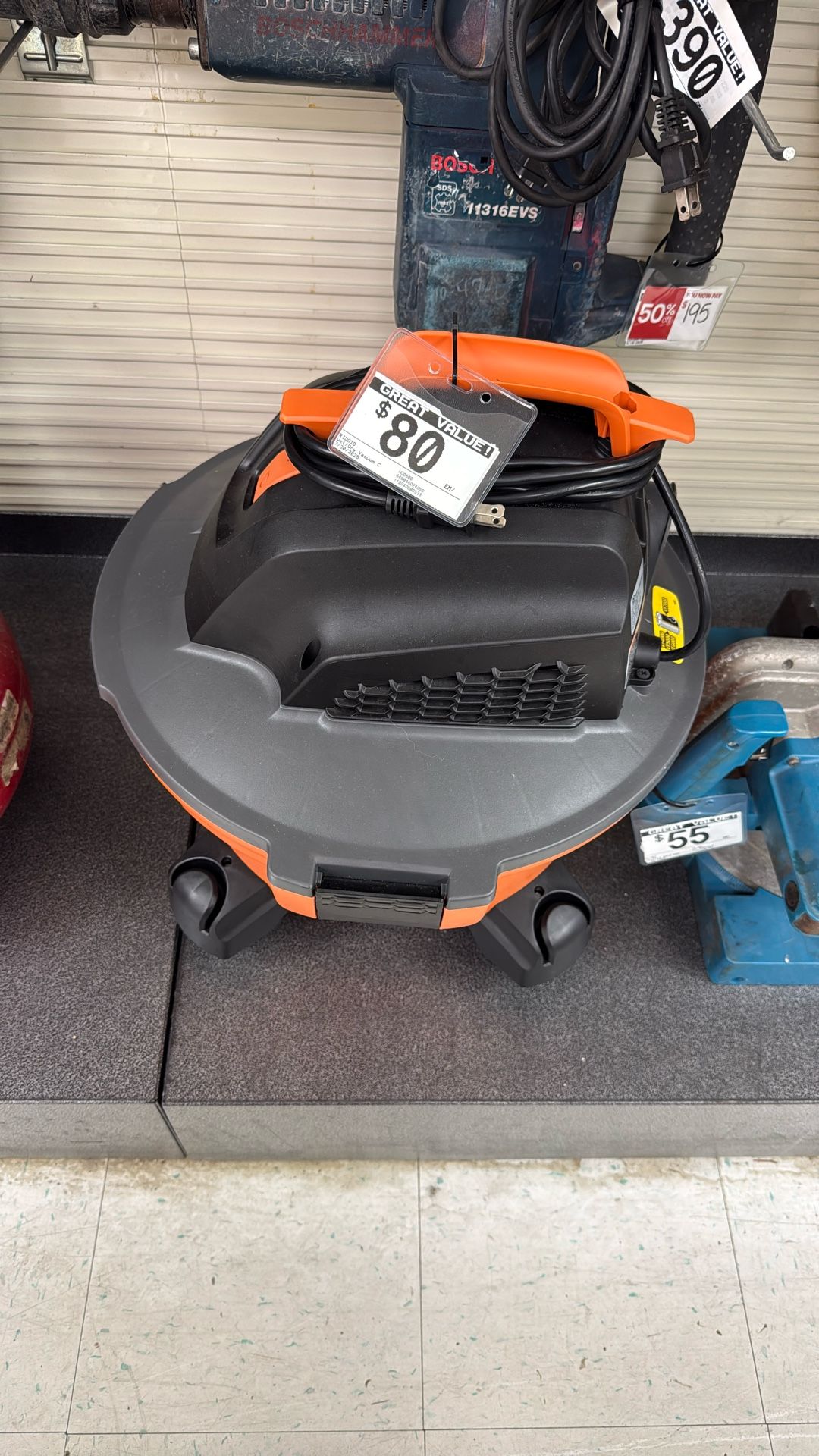 Rigid Wet Dry Vac