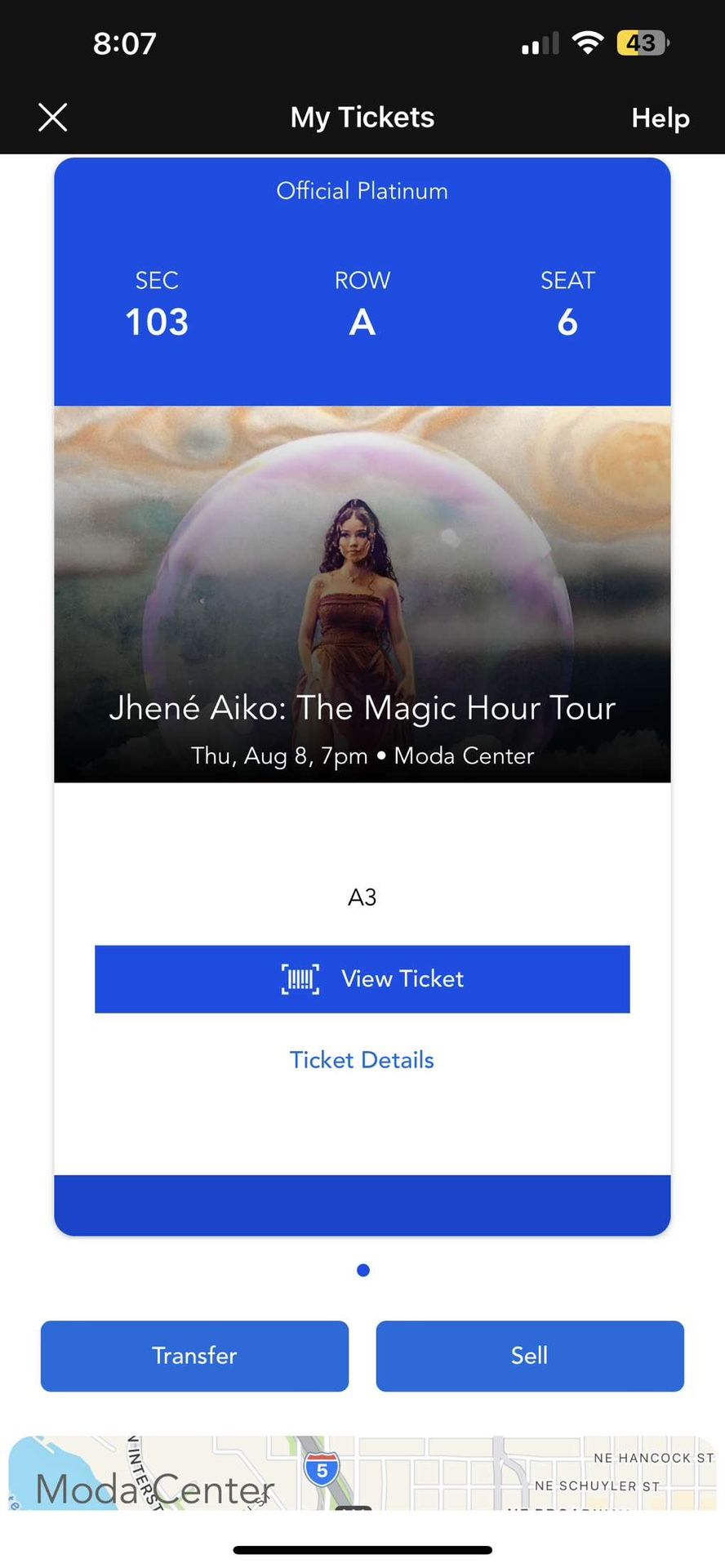 Jhene Aiko Moda Center Tickets