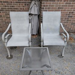 4 Chairs 2 Tables 