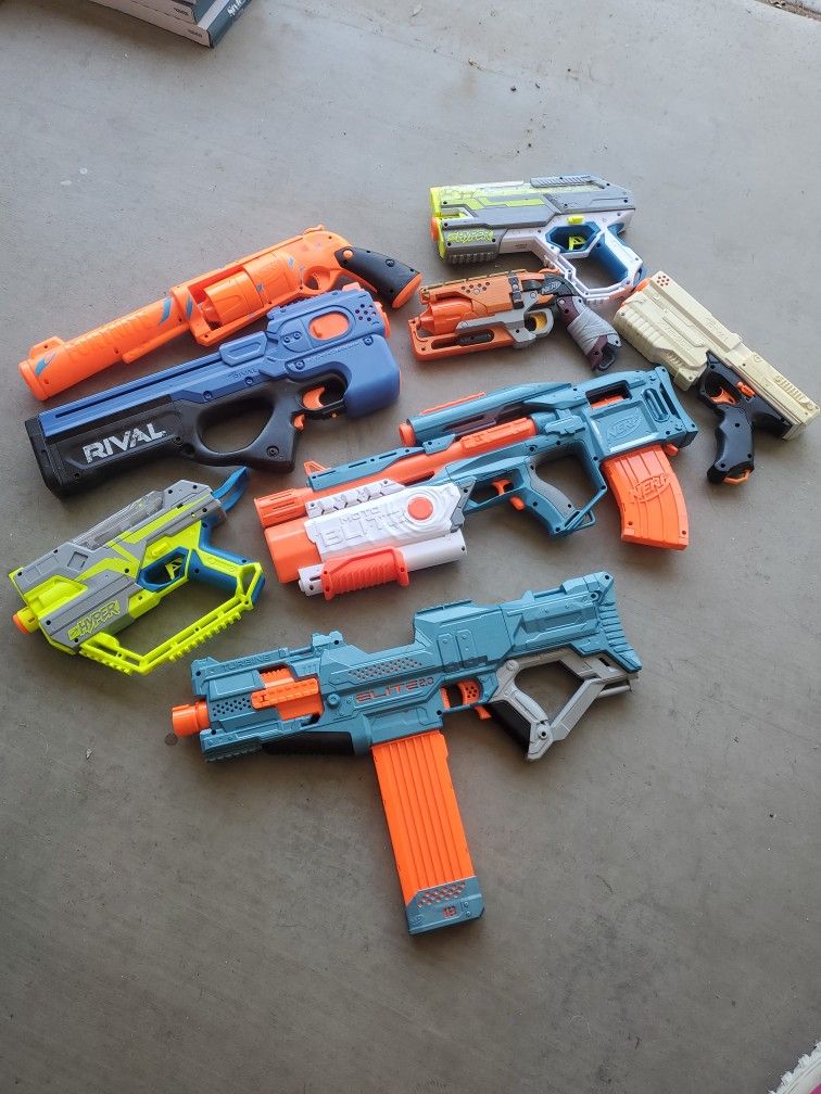 Nerf gun fun!