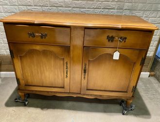 Maple Mid Century Cabinet