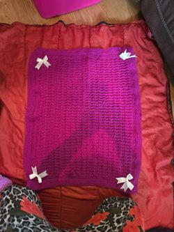 Crocheted blankets