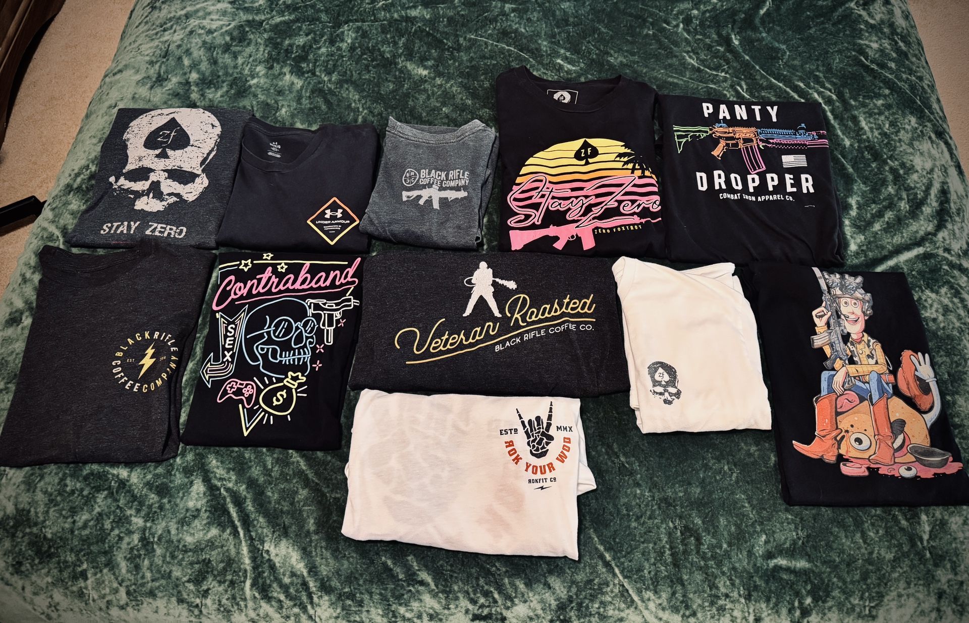 Veteran-Owned Company Shirts Size Large