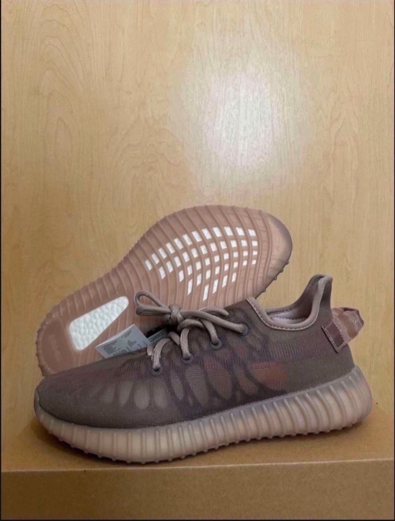Adidas Yeezy 350 v2 Mono Mist GW2871 Men’s Shoes Size 8 Brand New