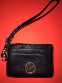 Michael Kors card holder wristlet