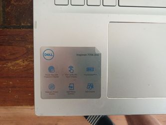 Dell Inspiron 17 inch screen i7 processor