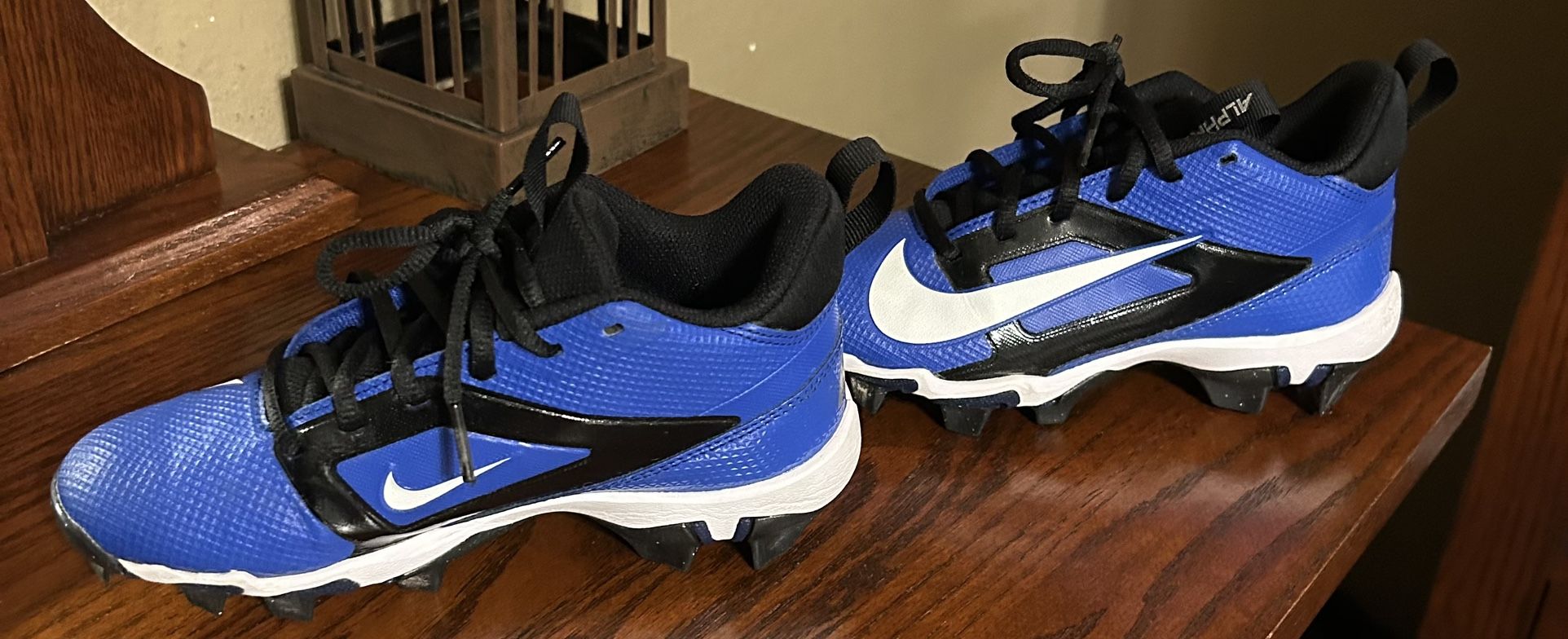 Boys Nike Alpha Football Cleats Size 2Y