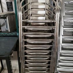 Used Aluminum Chairs (10)