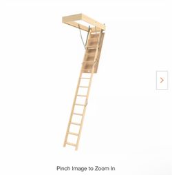 Wood Attic Ladder