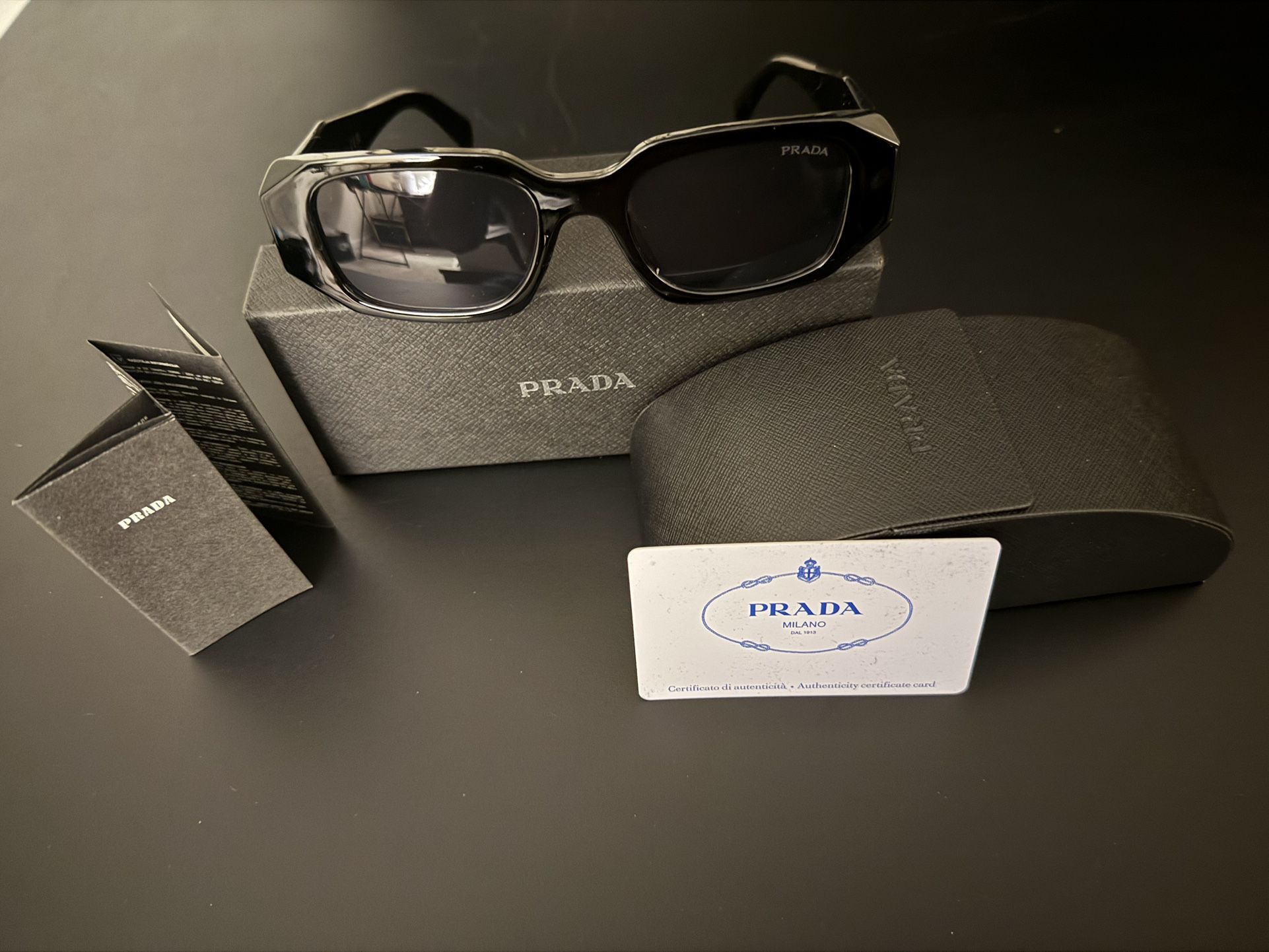 Prada PR 17 Shades Black