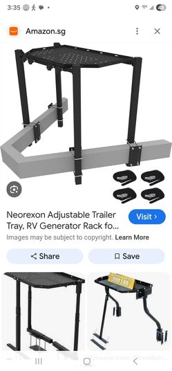 A-Frame Trailer Adjustable Tray