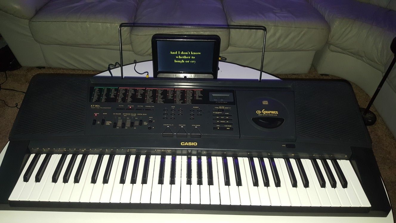 Casio Karaoke keyboard