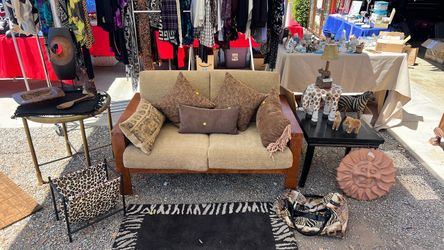 Couch and misc items