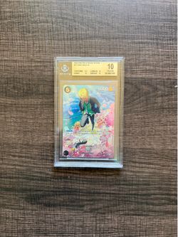 2025 One Piece Op10 EN Special Alternate Art #003 Sanji BGS 10 PRISTINE