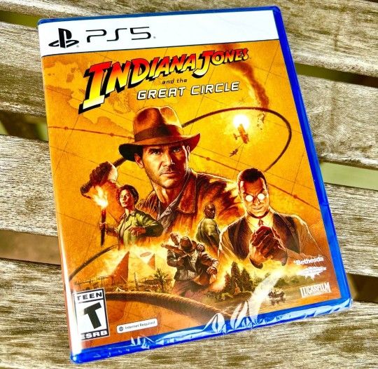 Indiana Jones and The Great Circle (PS5 / PlayStation 5) New Not-Opened Sealed