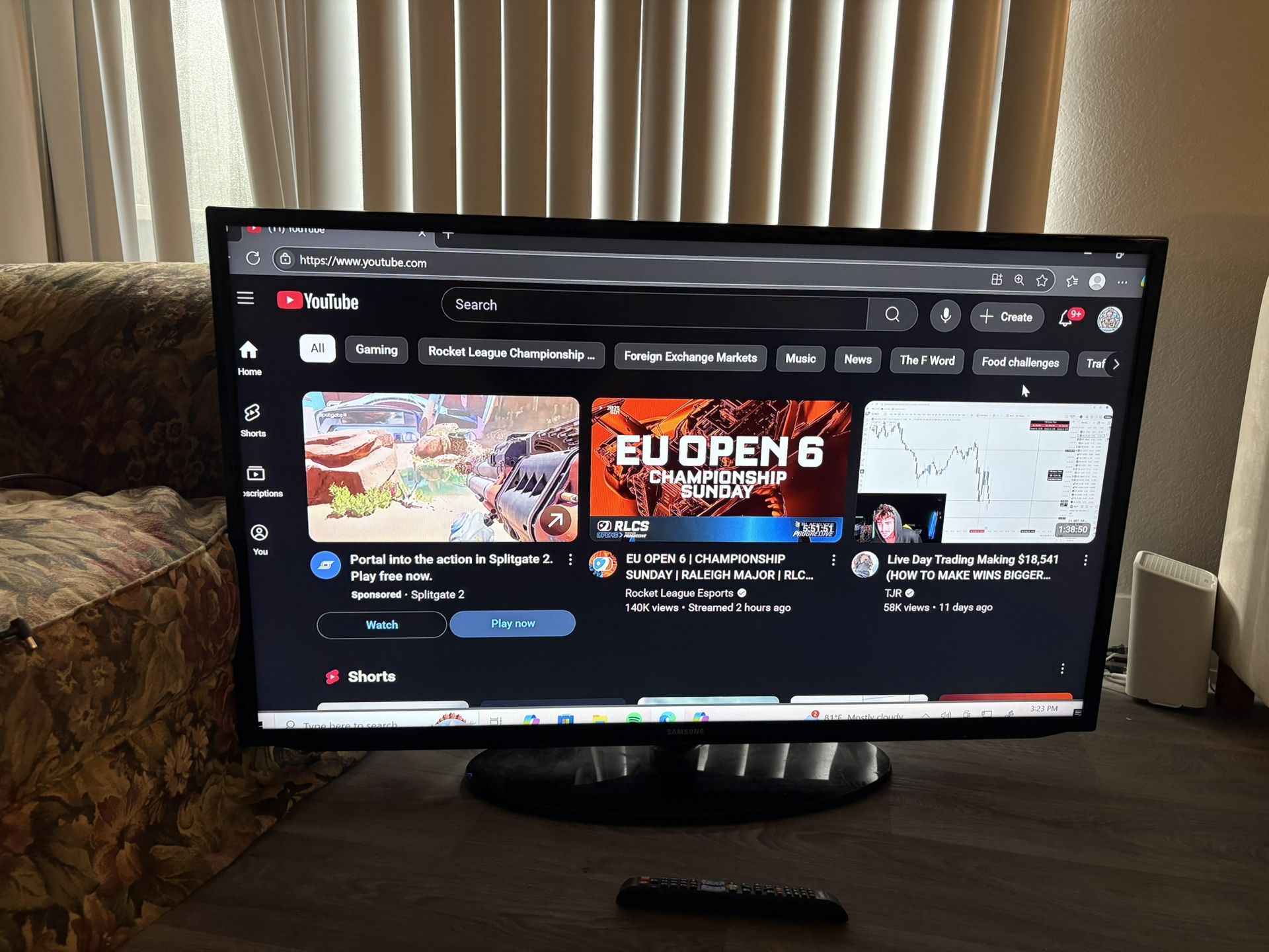 Samsung 46” Class HDTV (1080p) Smart LED-LCD TV 