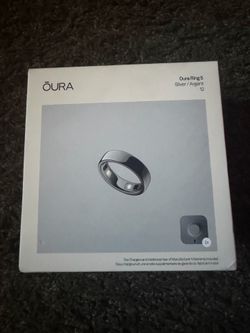 Brand New Sealed Oura Ring 5 Silver