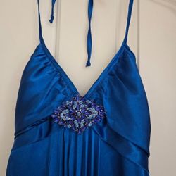 Cobalt Blue Long Dress