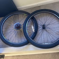 26” MTB wheels