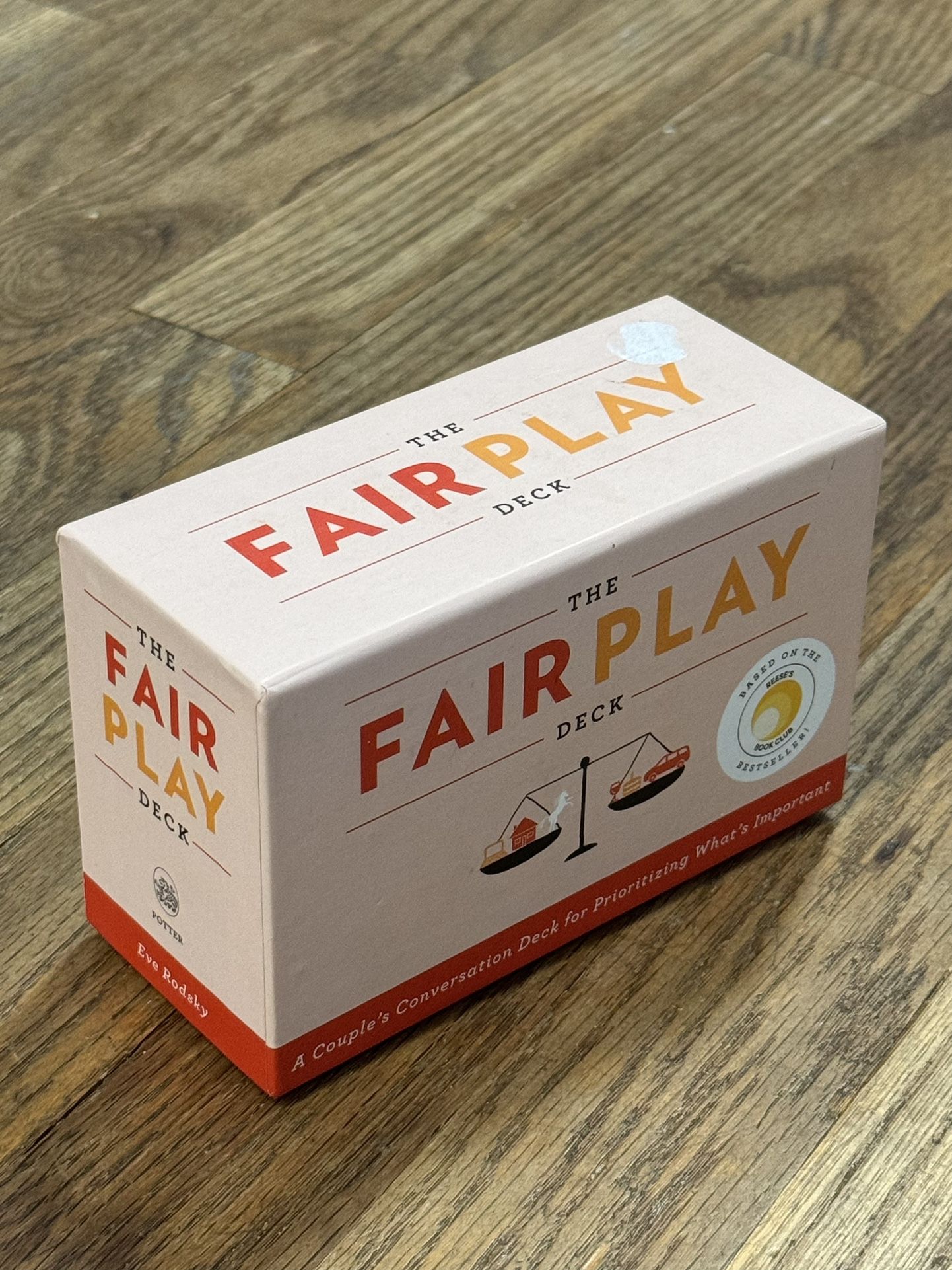 The Fair Play Deck: A Couple's Conversation Deck for Prioritizing What's Important