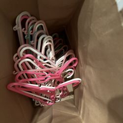 Bag Of Baby Clothes Hangers 