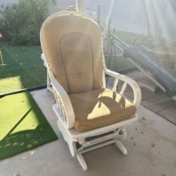 White Rocket Chair 