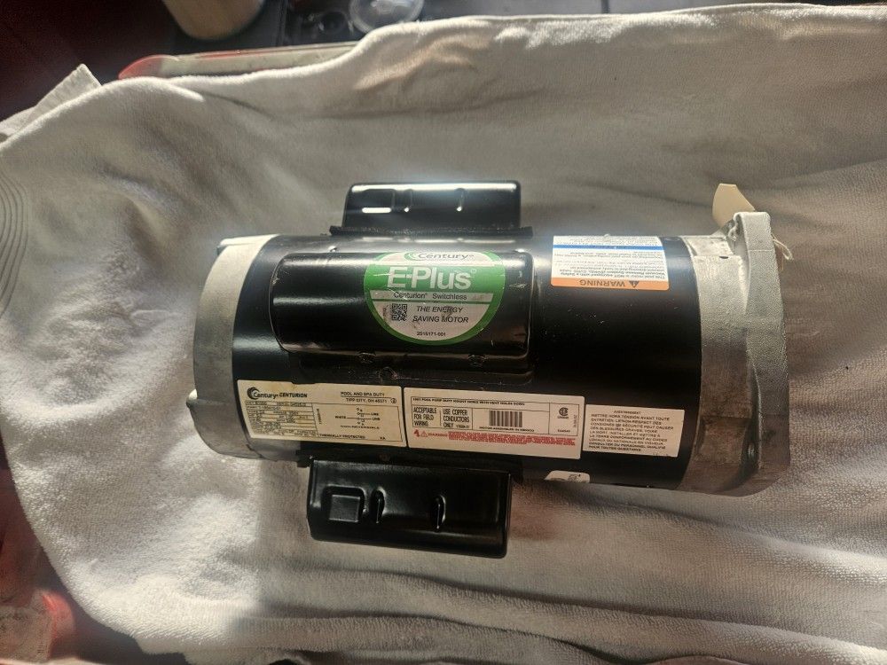 5 H. P. Century 48y Pool Pump Motor