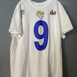 Los Angele Rams Matthew Stafford Tshirt Size XL