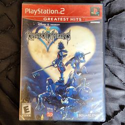 Kingdom Hearts. PS2. PlayStation 2 Greatest Hits. Tested. Disney. Vintage. 2002.