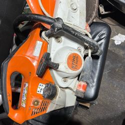 Stihl Ts 500i Hot saw 