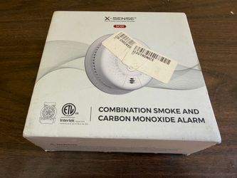 X-Sense SC01 Combination Smoke And Carbon Monoxide Alarm - NEW
