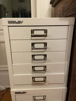 Bisley 5-Drawer Cabinet White for Sale in New York, NY - OfferUp