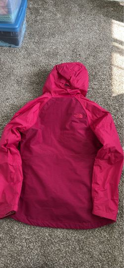 North Face Pink Hooded Jacket