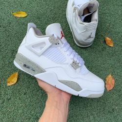Air jordan 4s  WHITE OREO  more colors available