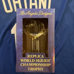 Dodgers Bobblehead. Championship Trophy