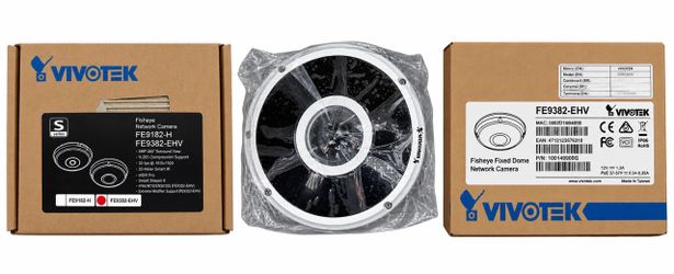 Vivotek FE9382-EHV Fisheye Fixed Dome Network Camera