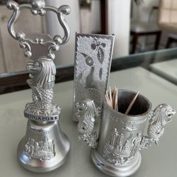 Sterling Silver Bell And 2 Organizers Small 