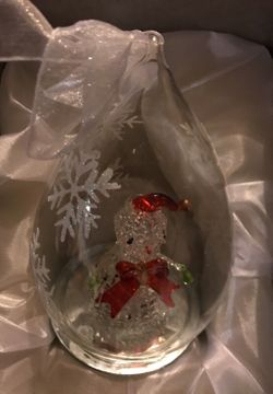 Blown glass on timer