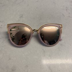 Pink Bevi Sunglasses