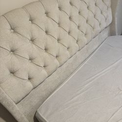 Queen Bed Frame And Mattress 