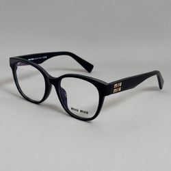 Miu Miu VMU02V Unisex Flat-Lens Glasses w/ Premium Packaging 